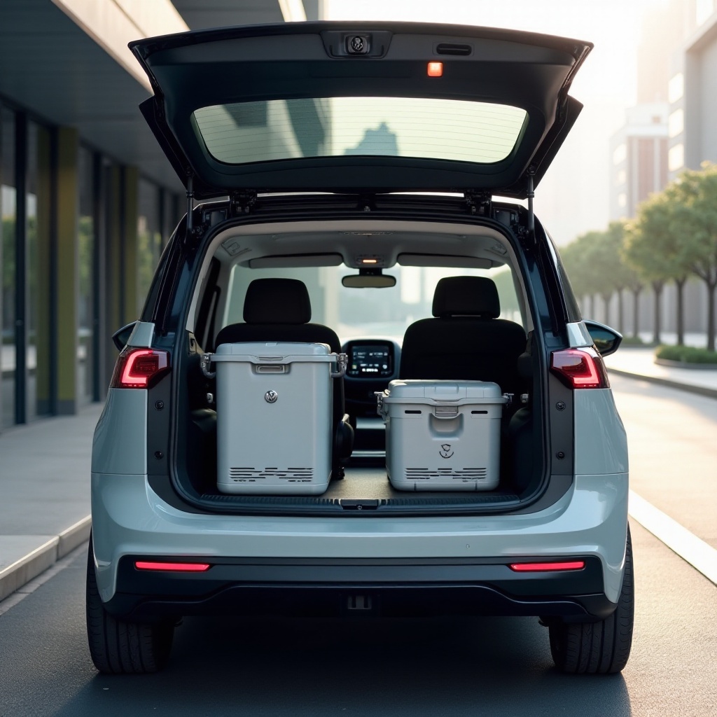 espacio de carga del Volkswagen ID Buzz