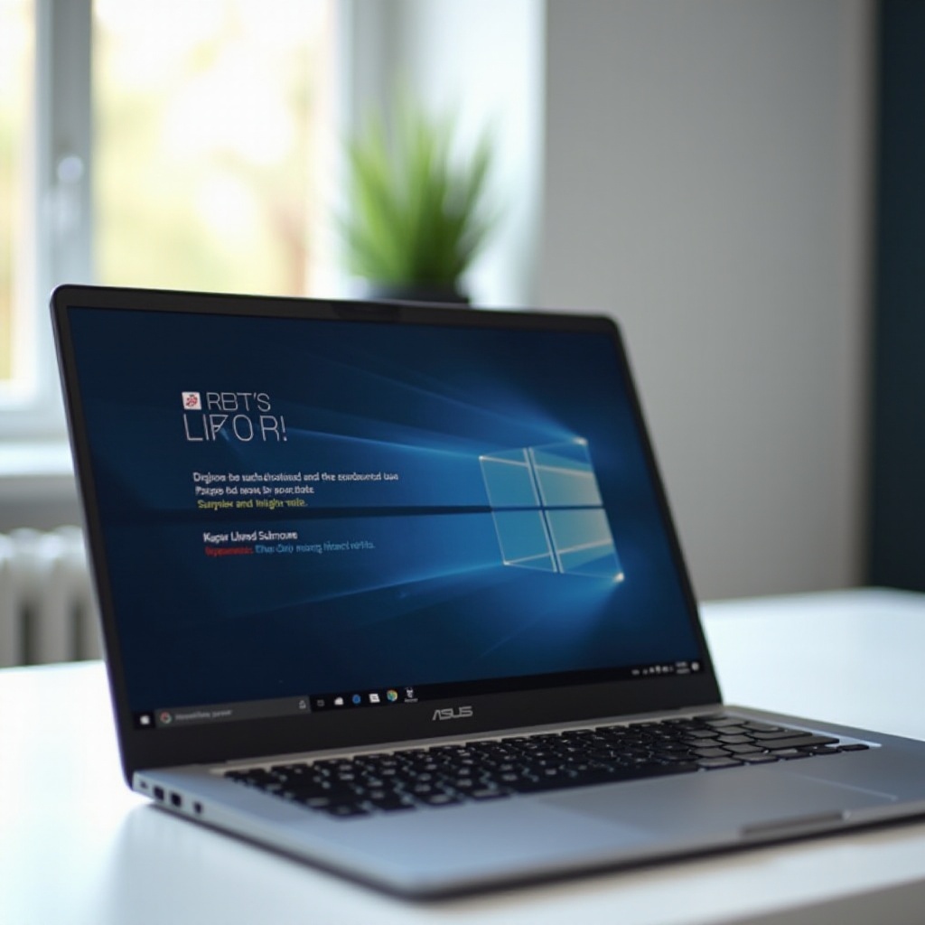 kuinka palautan Asus-kannettavan tehdasasetukset