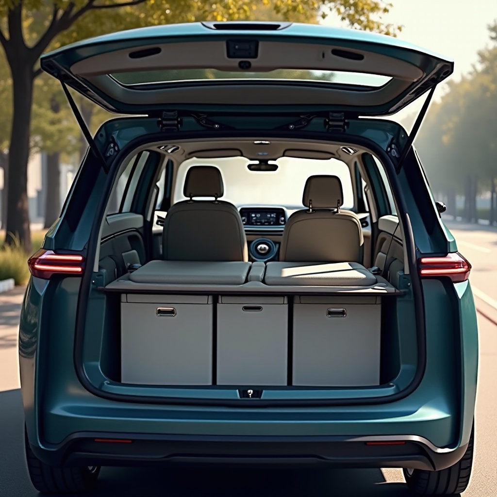 laadruimte van de Volkswagen ID Buzz