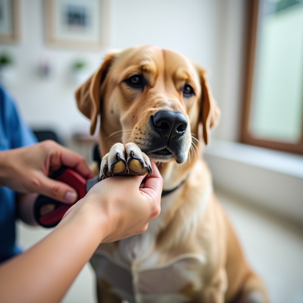welchen Winkel man die Hundekrallen schneiden sollte