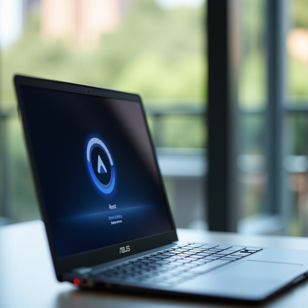comment réinitialiser un ordinateur portable Asus