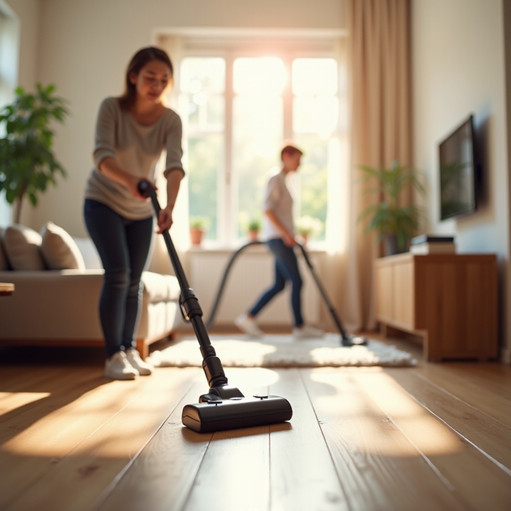 vacuuming technique