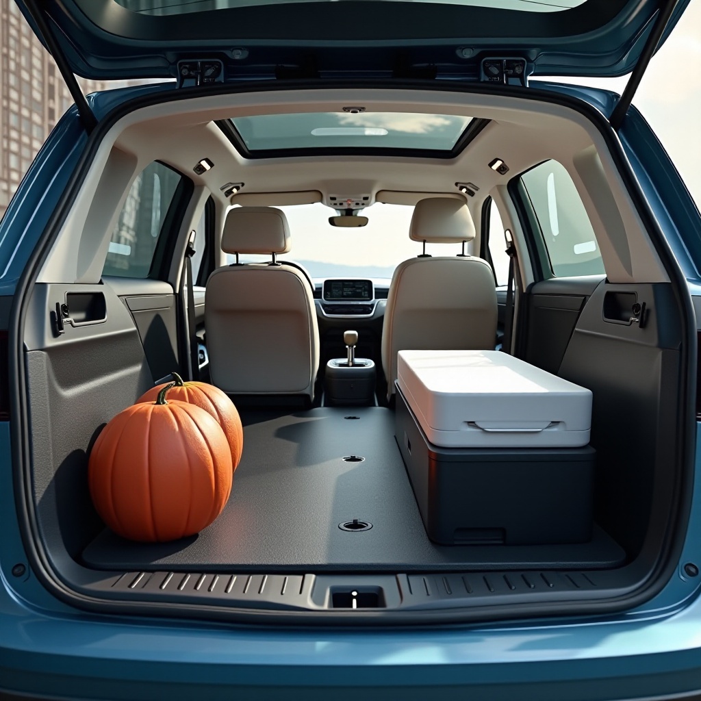 espacio de carga del Volkswagen ID Buzz