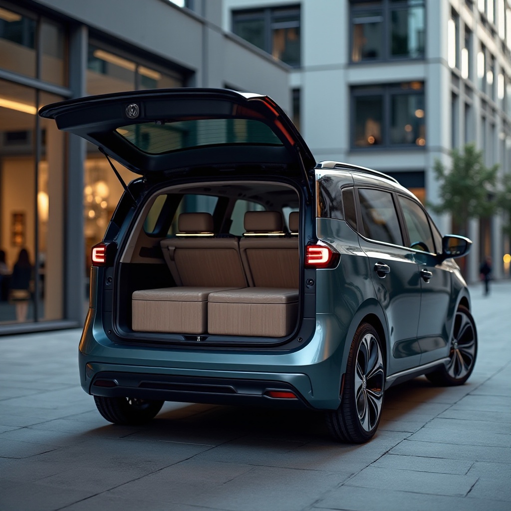 laadruimte van de Volkswagen ID Buzz